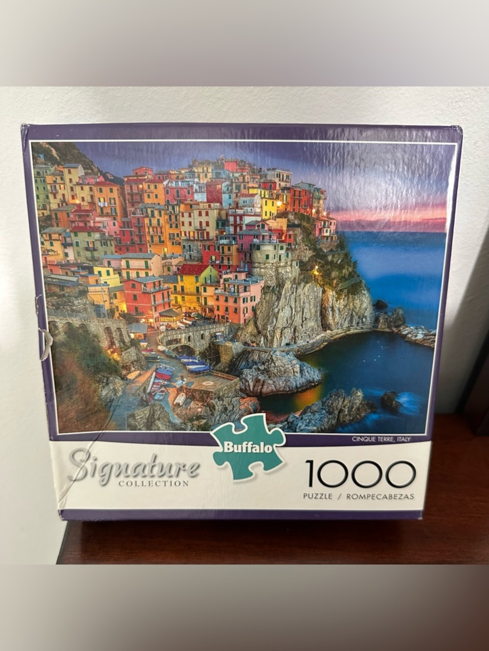 Buffalo Games Jigsaw Puzzle Signature Collection Cinque Terre Italy 1000 Piece
